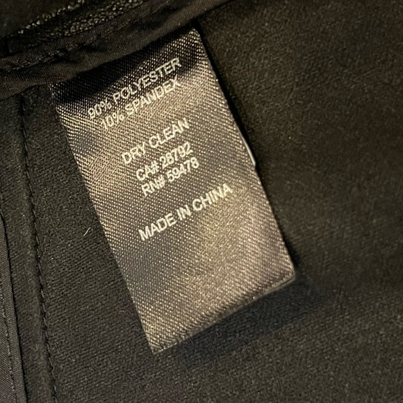 Cynthia Rowley Black Faux Leather Waterfall Jacket Size S - Picture 3 of 4